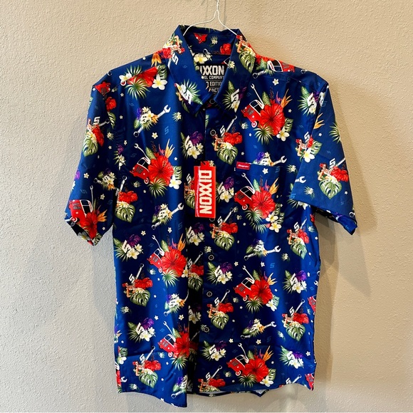 DIXXON Shirts Dixxon Hawaiian Snapon Button Up Limited Edition